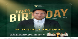 𝓣𝓸𝓪𝓼𝓽𝓼 & 𝓦𝓲𝓼𝓱𝓮𝓼 | 𝙃𝙖𝙥𝙥𝙮 𝘽𝙞𝙧𝙩𝙝𝙙𝙖𝙮, 𝘿𝙧. 𝙀𝙪𝙜𝙚𝙣𝙚 𝙎. 𝙑𝙖𝙡𝙚𝙧𝙞𝙖𝙣𝙤!