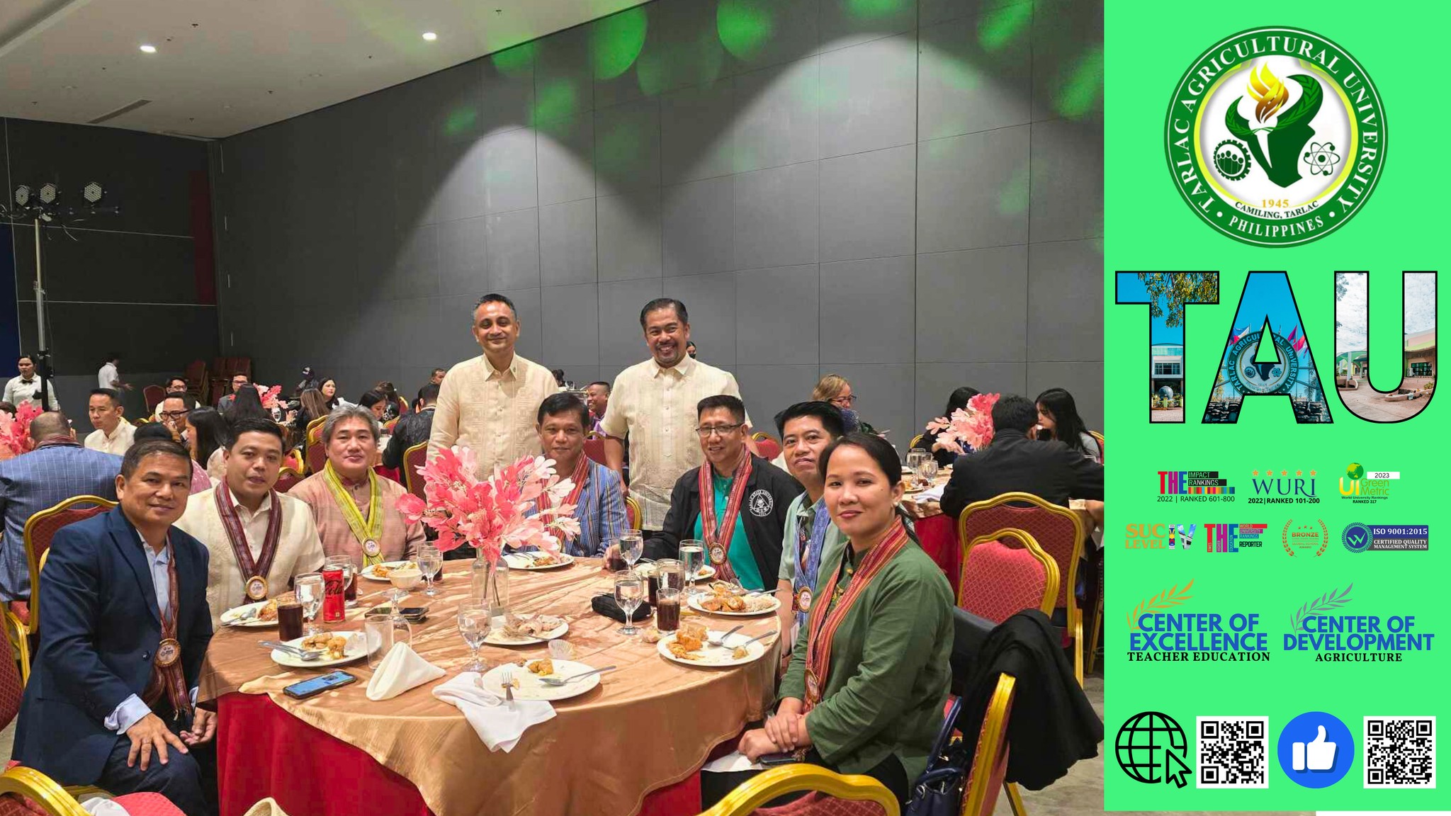 𝐂𝐀𝐏𝐓𝐔𝐑𝐄𝐃 𝐈𝐍 𝐋𝐄𝐍𝐒 | Dr. Silverio Ramon DC. Salunson, Tarlac Agricultural University (TAU) President, leads the TAU contingent in the 2024 State Universities and Colleges (SUC) Fair at Zamboanga City