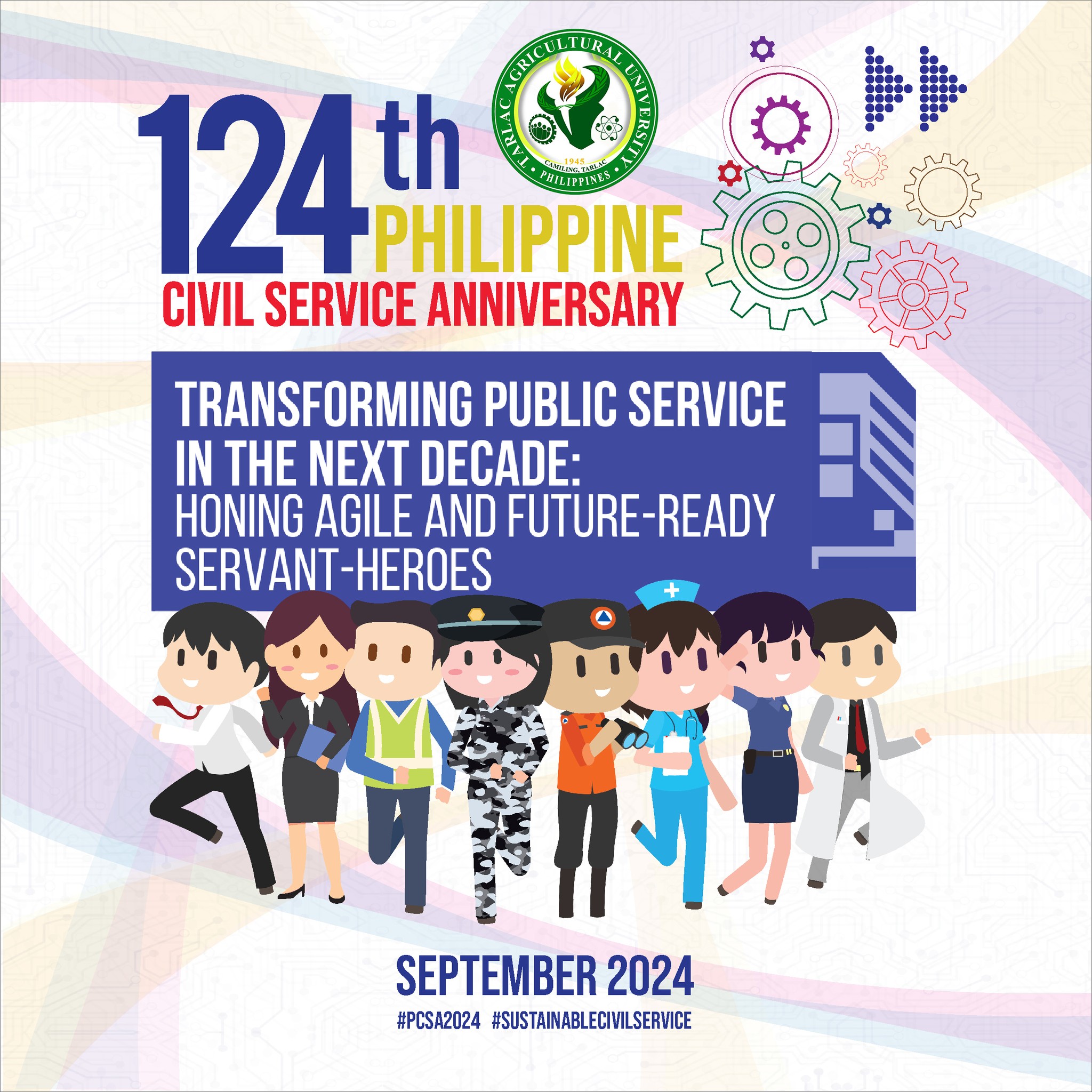 𝐔𝐍𝐈𝐕𝐄𝐑𝐒𝐈𝐓𝐘 𝐁𝐔𝐋𝐋𝐄𝐓𝐈𝐍 | Tarlac Agricultural University 124th Philippine Civil Service Anniversary