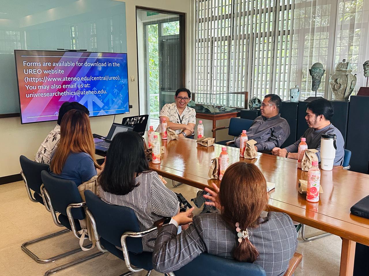 𝐒𝐏𝐎𝐓𝐋𝐈𝐆𝐇𝐓 | ADMU welcomes TAU researchers, trains on research grants, ethics