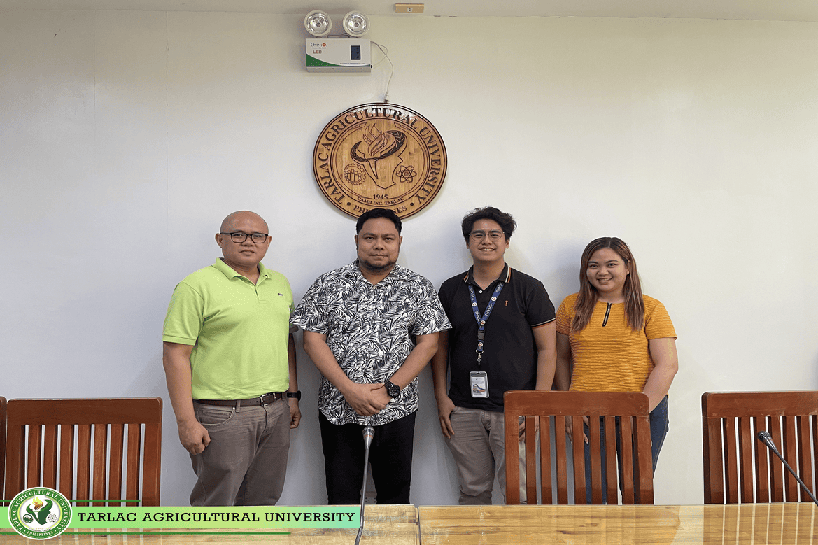 𝐂𝐀𝐏𝐓𝐔𝐑𝐄𝐃 𝐈𝐍 𝐋𝐄𝐍𝐒 | In a quest to promote the spirit of volunteerism, Mr. Kenneth C. Siruelo, Officer-in-Charge (OIC) of the Policy, Advocacy, and Technical Services Division (PATSD), and Mr. Anthony R. Bagano Jr., Volunteer Service Officer II, both from the Philippine National Volunteer Service Coordinating Agency (PNVSCA), visit Tarlac Agricultural University (TAU), 29 April.