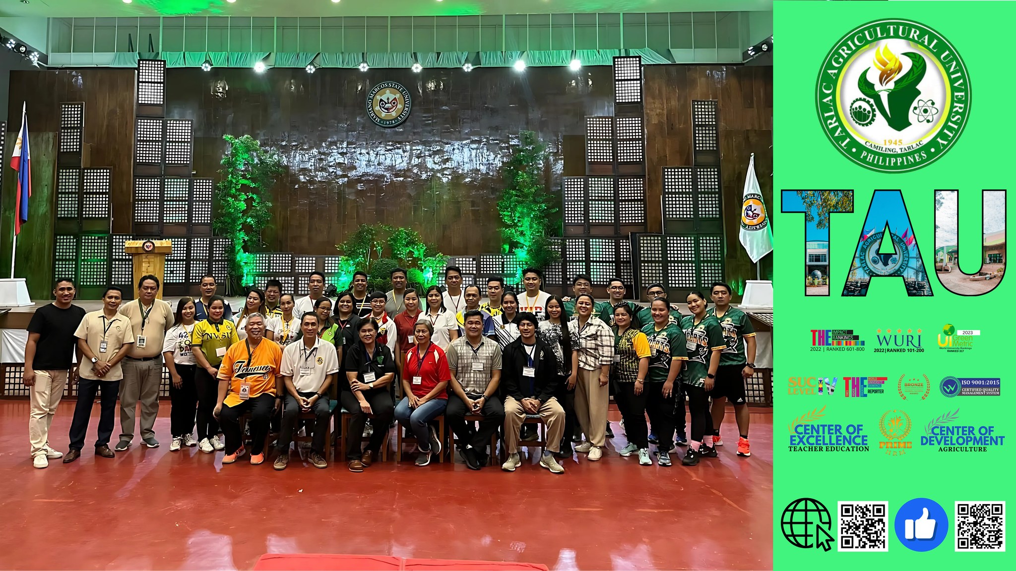 𝐂𝐀𝐏𝐓𝐔𝐑𝐄𝐃 𝐈𝐍 𝐋𝐄𝐍𝐒 | Engr. Paul Christian A. Santos and Ms. Kristi Anne R. Mercado join their fellow sports and cultural events coaches from Northern Luzon for the Training Program on Innovative Coaching and Strategic Training Practices at Mariano Marcos State University (MMSU)