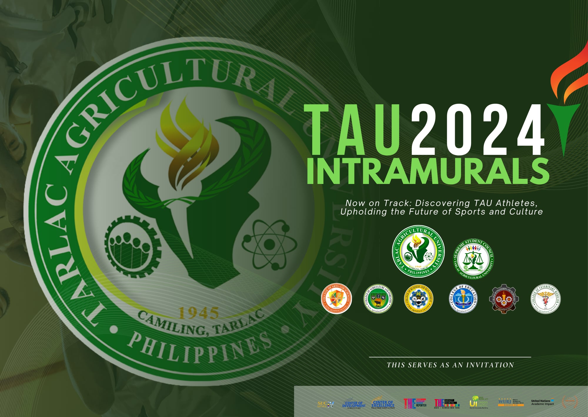 𝐔𝐍𝐈𝐕𝐄𝐑𝐒𝐈𝐓𝐘 𝐁𝐔𝐋𝐋𝐄𝐓𝐈𝐍 | Tarlac Agricultural University Intramurals 2024