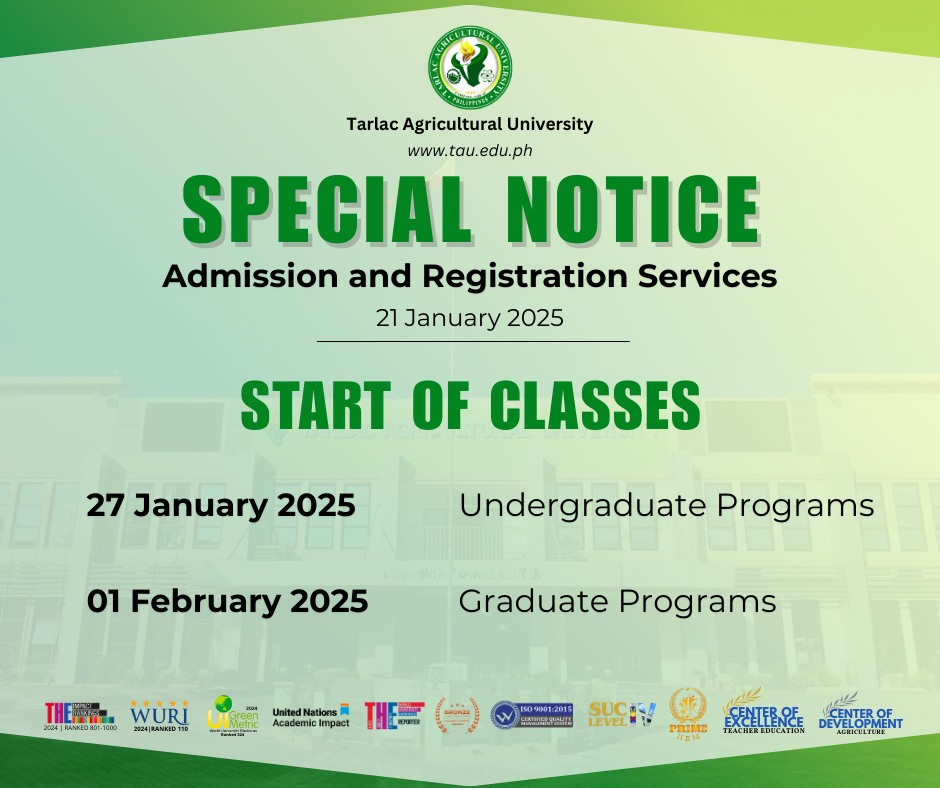 𝐔𝐍𝐈𝐕𝐄𝐑𝐒𝐈𝐓𝐘 𝐁𝐔𝐋𝐋𝐄𝐓𝐈𝐍 | Admission and Registration Services 2nd Semester Start of Classes