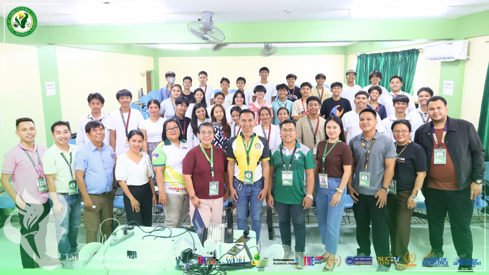 𝐂𝐀𝐏𝐓𝐔𝐑𝐄𝐃 𝐈𝐍 𝐋𝐄𝐍𝐒 | Consistently advancing agricultural and extension projects, the Tarlac Agricultural University (TAU) - College of Agriculture and Forestry (CAF) Animal Science